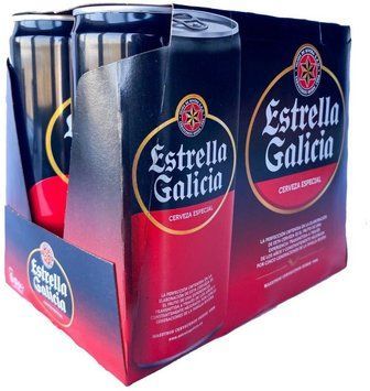 Пиво светлое Estrella Galicia Espesial ж/б 0,33л (PLK8412598000010) 797799 фото