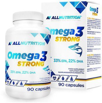 All Nutrition Omega 3 Strong 90 Capsules 664107 фото