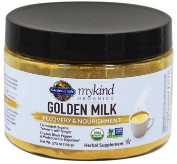 Garden of Life MyKind Organics, Golden Milk, Recovery & Nourishment, 3.70 oz (105 g) (GOL-12308) 681326 фото