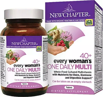 New Chapter Every Woman's 40+, One Day Multi, 24 Tablets (NC0365) 686461 фото