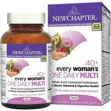 New Chapter 40+ Every Woman's One Daily Multi 48 Tabs Мультівітаміни для жінок старше 40 + 551848 фото
