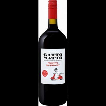 Вино Gatto Matto Primitivo Puglia Igt красное сухое 12 % 0.75 л (VTS2903750) 1225392 фото
