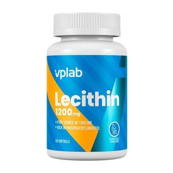VPLab Lecithin 1200 mg Лецитин 120 капсул 901606 фото