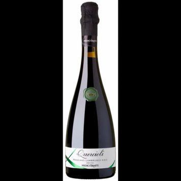 Ігристе вино Medici Ermete Quercioli Lambrusco Regg Frizzante DOC рожеве сухе 11% (0.75 л) (MAR8004810580488) 1151448 фото