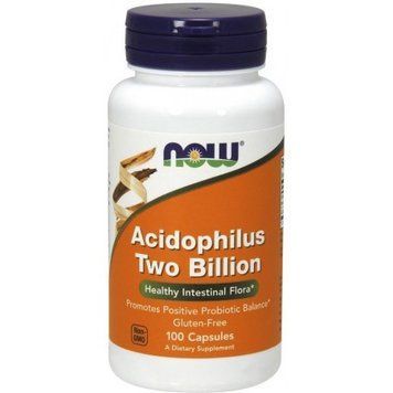 NOW Foods Acidophilus 2 billion 100 caps (Прибуток) 414063 фото