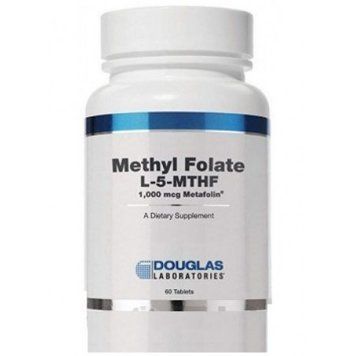 Douglas Laboratories Methyl Folate (L-5-MTHF), 1.000 mcg, 60 capsules (DOU-03762) 654554 фото