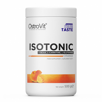 Ізотоніки OstroVit Isotonic 500 g / 50 servings / Orange 802903 фото