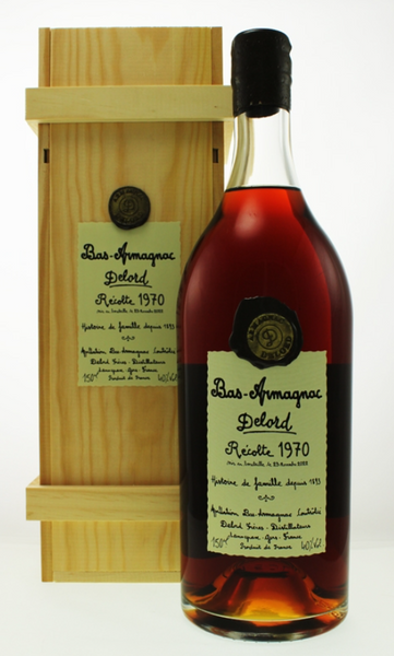 Арманіяк Delord Bas-Armagnac 1970 gift box 40% 0.7 л (WHS3324113719701) 1214927 фото