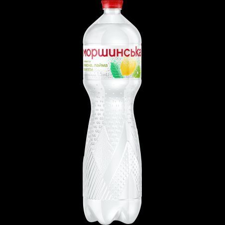 Вода Моршинська сильногазована з ароматом лимона, лайма та м'яти 6х1.5 л (DS48200170024176) 1091099 фото