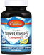 Carlson Labs Super Omega-3 Gems Fish Gel 100 Soft Gels Супер Омега-3 552381 фото 3