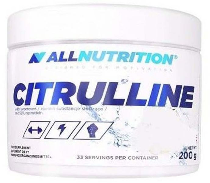 Амінокислота для спорту Аll Nutrition Citrulline 200 g Apple 1039944 фото