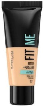 Maybelline New York Fit ME! №112 soft beige Тональный крем матовый 30ml 1192481 фото