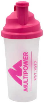 Шейкер Multipower Shaker mit Sied 700ml Pink 1102007 фото