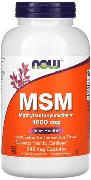 Now Foods MSM 1000 mg - 240 vcaps 1449617 фото