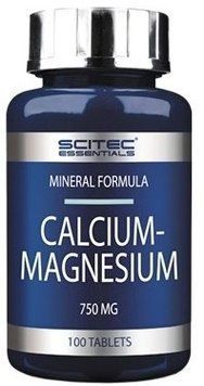Scitec Nutrition Calcium-Magnesium 100 tabs 386798 фото