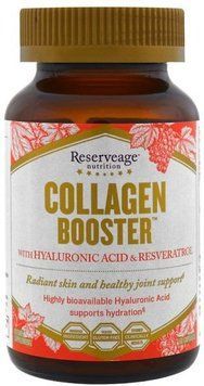 ReserveAge Nutrition Collagen Booster with Hyaluronic Acid and Resveratrol Коллаген с гиалуроновой кислотой и ресвератолом 60 капсул 776399 фото