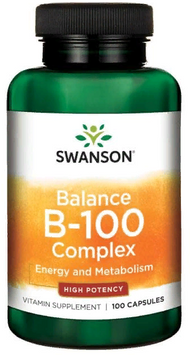 Swanson, BALANCE B-100 COMPLEX 100 caps (SWA-01055) 607774 фото