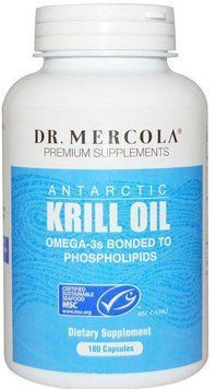Dr. Mercola Antarctic Krill Oil 180 Caps Масло криля арктического 550736 фото