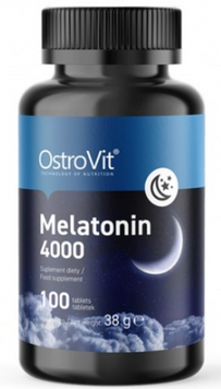 OstroVit Melatonin 4000 Мелатонін 100 таблеток 1023018 фото