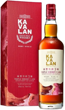 Виски Kavalan Triple Sherry Cask 0.7 (BWW3312) 1200132 фото