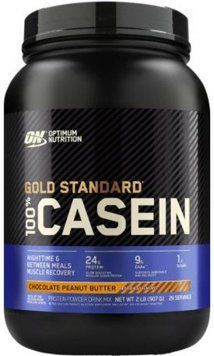 Протеин Optimum Nutrition 100% Casein Gold Standard 909 g / 27 servings / Chocolate Peanut Butter 442412 фото