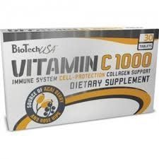 BioTechUSA Vitamin C 1000 Acai Berry 30 tabs 382771 фото