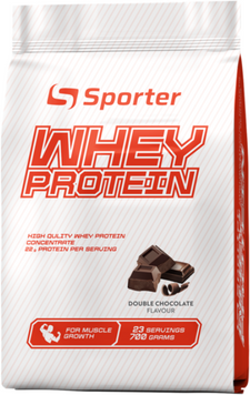 Протеїн Sporter Whey Protein 700 g / 23 servings / double chocolate 1053466 фото