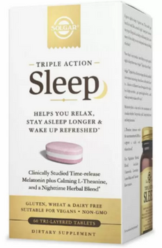 Solgar Triple Action Sleep Формула для сну 60 таблеток 831897 фото