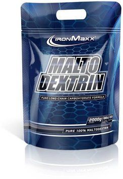 Гейнер IronMaxx Maltodextrin 2000 g / 33 servings / Pure 668276 фото