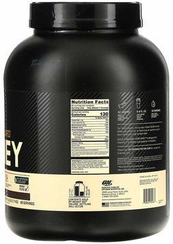 Протеин Optimum Nutrition 100% Naturally Flavored Whey Gold Standard 2170 g / 68 servings / Chocolate 386288 фото