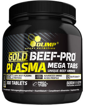 Амінокислота для спорту Olimp Gold Beef-Pro Plasma 300 tabs 383096 фото