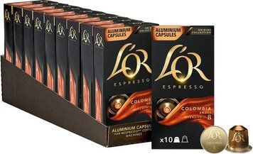 Кофе в капсулах L'OR Espresso Colombia шоубокс 100х5.2 г (8711000360774) 1381189 фото