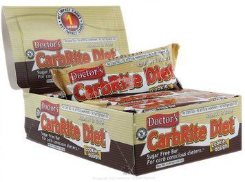 Universal Nutrition Doctor's CarbRite Diet Bar 57 g Cookie Dough 559718 фото