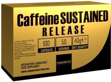 Енергетик Yamamoto Nutrition Caffeine Sustained Release 100 capsules / 50 servings 916833 фото
