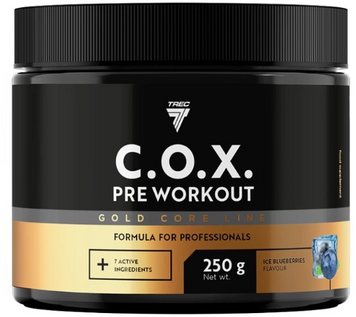 Передтренувальний комплекс Trec Nutrition Gold Core Line C.O.X 250 g/10 servings/blueberry 1083490 фото