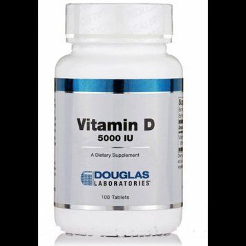 Douglas Laboratories Vitamin D3 Витамин Д3 5000 МЕ 100 таблеток 1156885 фото