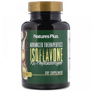 Nature's Plus Advanced Therapeutics Isoflavone Rx-Phytoestrogen 30 Tabs Соевые изофлавоны 536940 фото