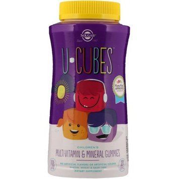 Solgar U-Cubes Multi Vitamin and Minerals Gummies 120 gummies 466173 фото