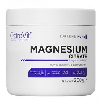 OstroVit Magnesium Citrate Цитрат магния 200 г 802905 фото