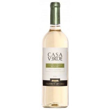 Вино Casa Verde Sauvignon Blanc, біле, сухе, 0.75л 13% (DIS7808765712519) 1179278 фото