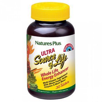 Natures Plus Ultra Source of Life 30 tabs Мультівітаміни з лютеином 492019 фото