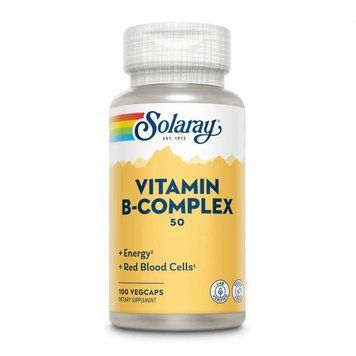 Solaray Vitamin B-Complex 50 50mg - 100 vcaps 1472041 фото