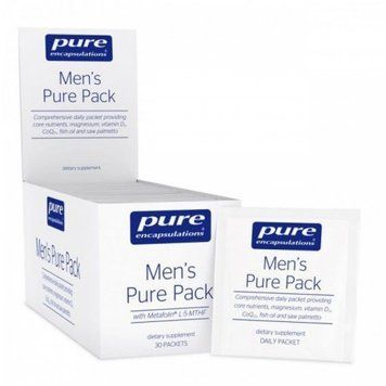 Pure Encapsulations Men's Pure Pack With Metafolin, 30 Packets (PE-01274) 655357 фото
