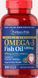 Puritan's Pride Double Strength Omega-3 Fish Oil 1200 mg/600 mg Omega-3 180 Softgels 384199 фото 3