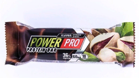 Power Pro Протеїнові батончики Nutella 36% 20 x 60 g Фісташкове праліне 803205 фото