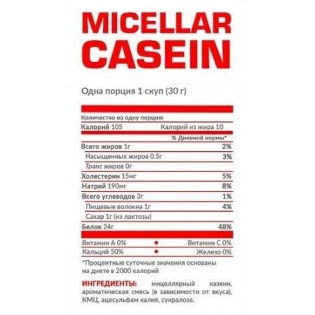 Протеїн Nosorog Nutrition Casein 700 g / 23 servings / Unflavored 789651 фото