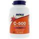 NOW Foods Vitamin C-500 Calcium Ascorbate Capsules 250 caps 416727 фото 1