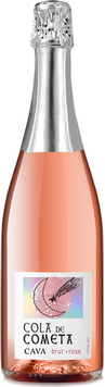 Вино ігристе Cola de Cometa Cava рожеве брют 11.5% 0.75 л (8410646740024) 1345436 фото