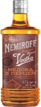 Настойка Nemiroff Украинская медовая с перцем 40% 0,7л (NMF4820181420901) 791597 фото