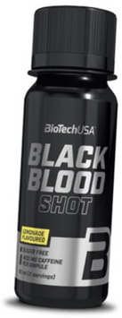 Передтренувальний комплекс BiotechUSA Black Blood Shot 20х60 ml/Lemonade 1071776 фото